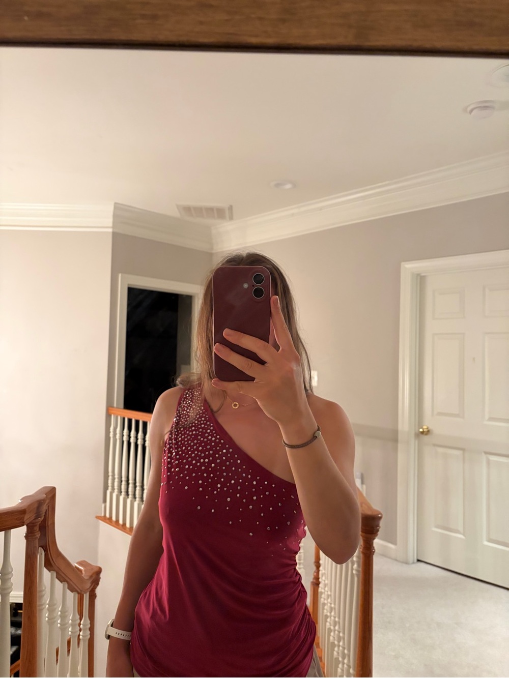 Cache Top with Rhinestone Accents - Picture 3 of 3